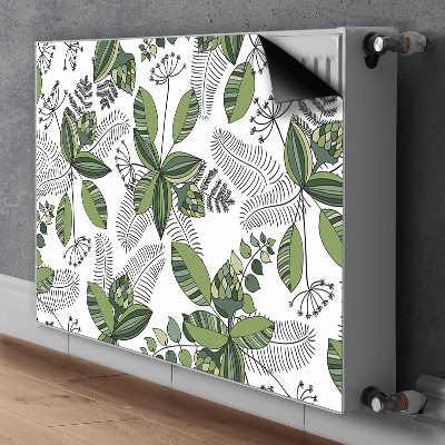 Magnet Heizkörperverkleidung Botanisches muster