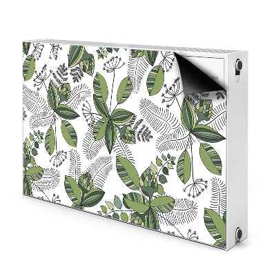 Magnet Heizkörperverkleidung Botanisches muster
