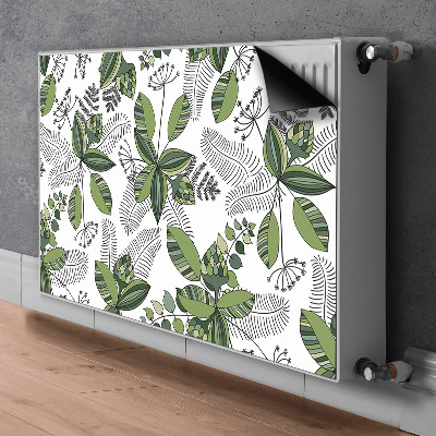 Magnet Heizkörperverkleidung Botanisches muster