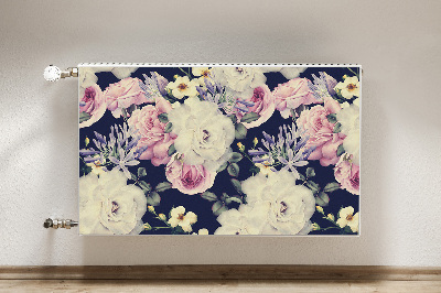 Magnet Heizkörperverkleidung Weiße vintage-rosen