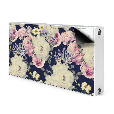Magnet Heizkörperverkleidung Weiße vintage-rosen