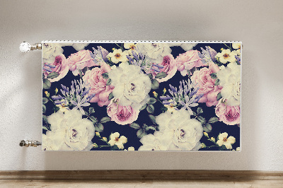Magnet Heizkörperverkleidung Weiße vintage-rosen