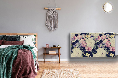 Magnet Heizkörperverkleidung Weiße vintage-rosen