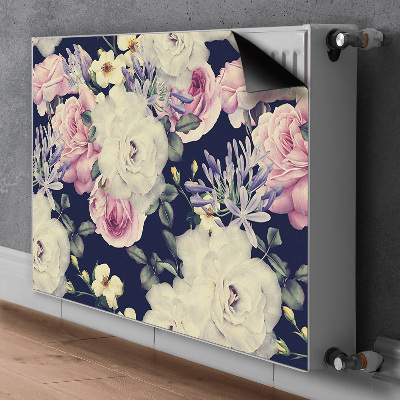 Magnet Heizkörperverkleidung Weiße vintage-rosen