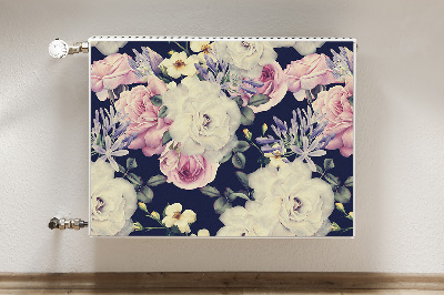 Magnet Heizkörperverkleidung Weiße vintage-rosen
