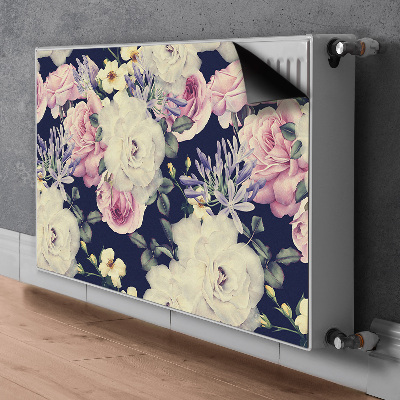 Magnet Heizkörperverkleidung Weiße vintage-rosen