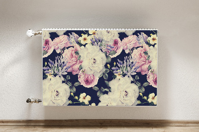 Magnet Heizkörperverkleidung Weiße vintage-rosen