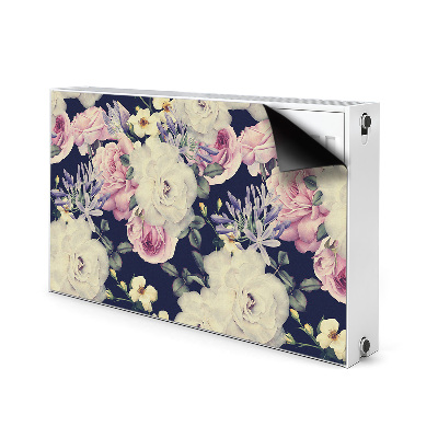 Magnet Heizkörperverkleidung Weiße vintage-rosen