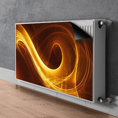 Heizkörperverkleidung magnetisch Wellflamme