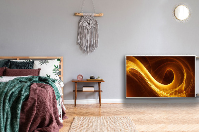 Heizkörperverkleidung magnetisch Wellflamme