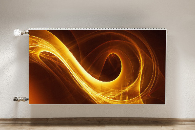 Heizkörperverkleidung magnetisch Wellflamme