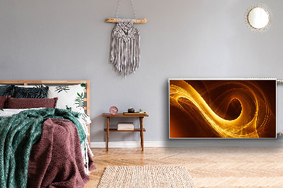 Heizkörperverkleidung magnetisch Wellflamme