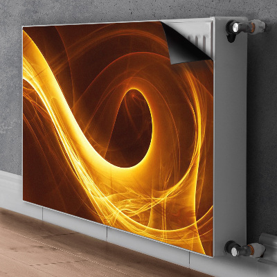 Heizkörperverkleidung magnetisch Wellflamme
