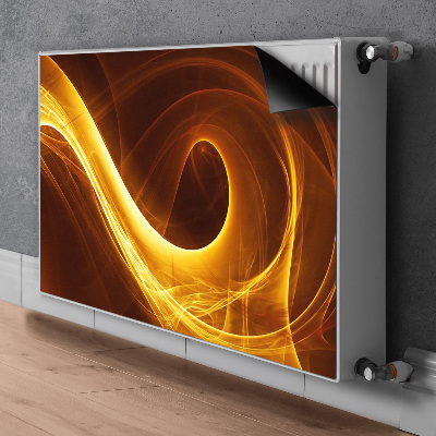 Heizkörperverkleidung magnetisch Wellflamme