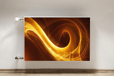 Heizkörperverkleidung magnetisch Wellflamme