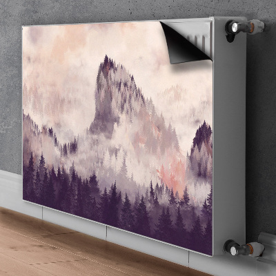 Heizkörperverkleidung magnetisch Berg im wald