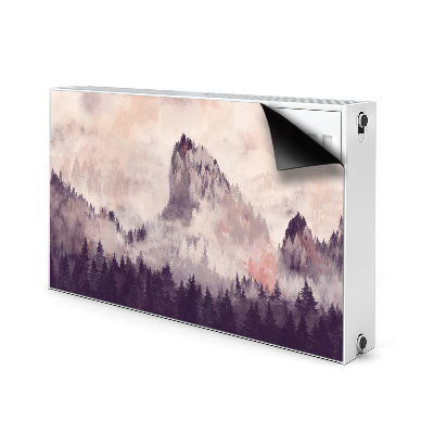 Heizkörperverkleidung magnetisch Berg im wald