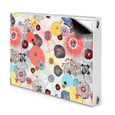 Heizkörperverkleidung magnet Blumenmuster