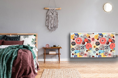 Heizkörperverkleidung magnet Blumenmuster