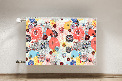 Heizkörperverkleidung magnet Blumenmuster