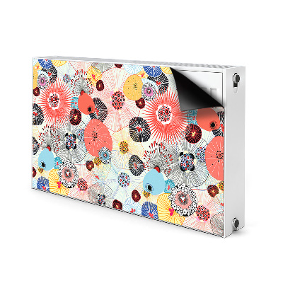 Heizkörperverkleidung magnet Blumenmuster