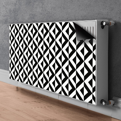 Heizkörperverkleidung magnetisch Geometrische illusion
