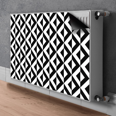 Heizkörperverkleidung magnetisch Geometrische illusion