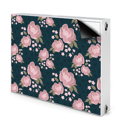 Magnet Heizkörperverkleidung Pinke blumen