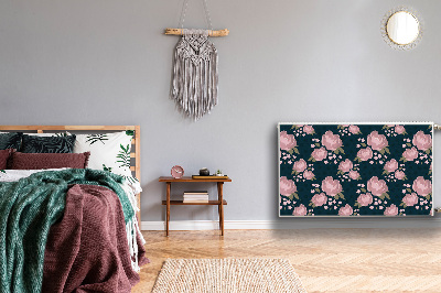 Magnet Heizkörperverkleidung Pinke blumen