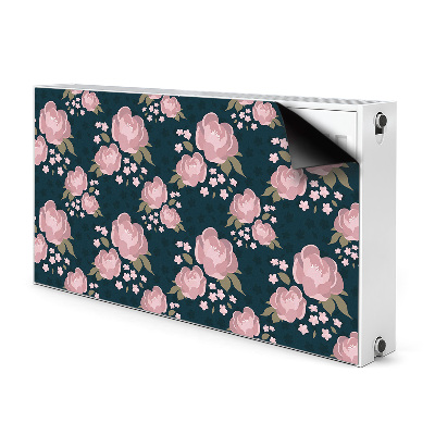 Magnet Heizkörperverkleidung Pinke blumen