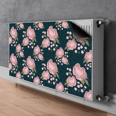 Magnet Heizkörperverkleidung Pinke blumen