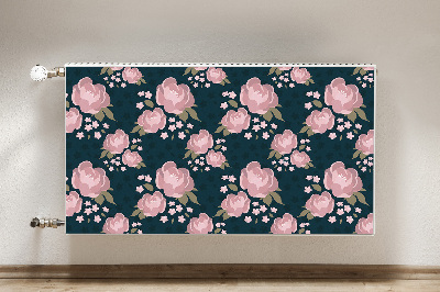 Magnet Heizkörperverkleidung Pinke blumen