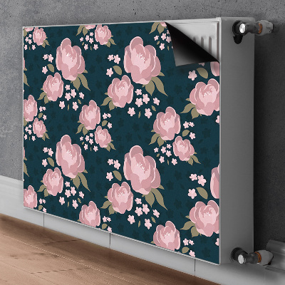 Magnet Heizkörperverkleidung Pinke blumen