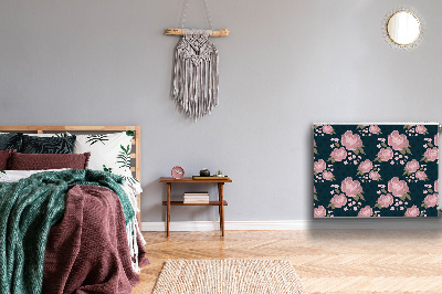 Magnet Heizkörperverkleidung Pinke blumen