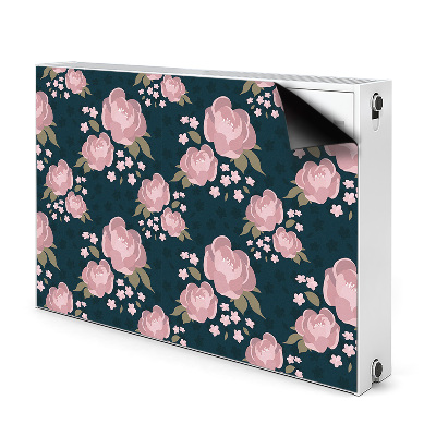 Magnet Heizkörperverkleidung Pinke blumen