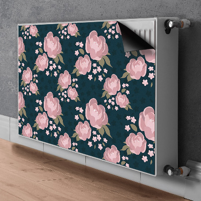 Magnet Heizkörperverkleidung Pinke blumen