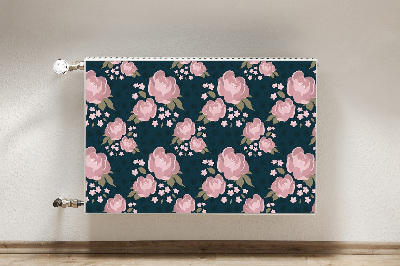 Magnet Heizkörperverkleidung Pinke blumen
