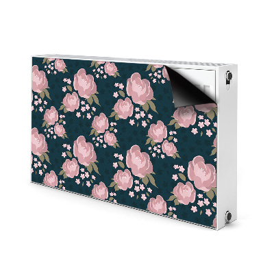 Magnet Heizkörperverkleidung Pinke blumen