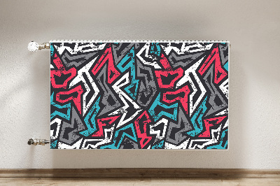 Heizkörperverkleidung magnet Graffiti