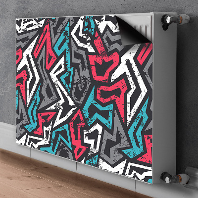 Heizkörperverkleidung magnet Graffiti