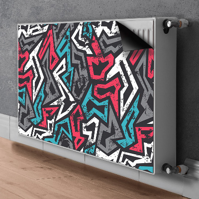 Heizkörperverkleidung magnet Graffiti