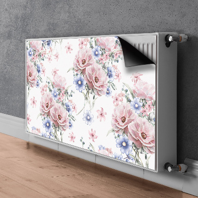 Heizkörperverkleidung magnetisch Zartes bouquet