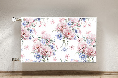 Heizkörperverkleidung magnetisch Zartes bouquet