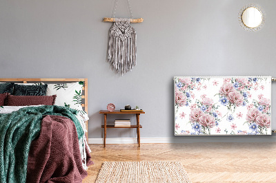 Heizkörperverkleidung magnetisch Zartes bouquet