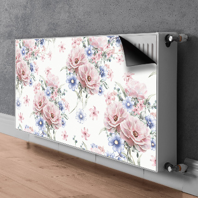 Heizkörperverkleidung magnetisch Zartes bouquet