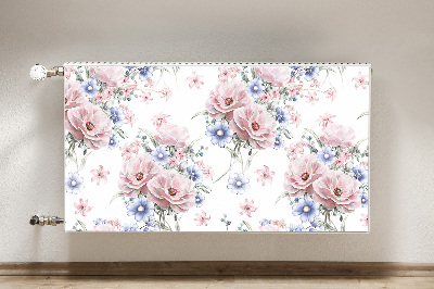Heizkörperverkleidung magnetisch Zartes bouquet