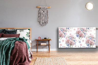 Heizkörperverkleidung magnetisch Zartes bouquet