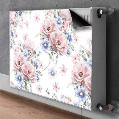 Heizkörperverkleidung magnetisch Zartes bouquet