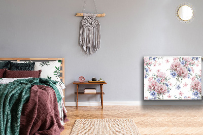 Heizkörperverkleidung magnetisch Zartes bouquet