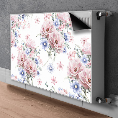Heizkörperverkleidung magnetisch Zartes bouquet